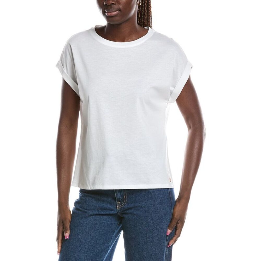 Joseph Ribkoff Womens T-Shirt, White